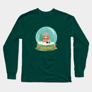 Merry Christmas Snow globe Long Sleeve T-Shirt